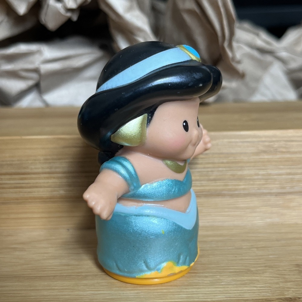 Fisher Price Little People Disney Princess Shinny‎ Jasmine Figure 2012 Chunk - Picture 2 of 8